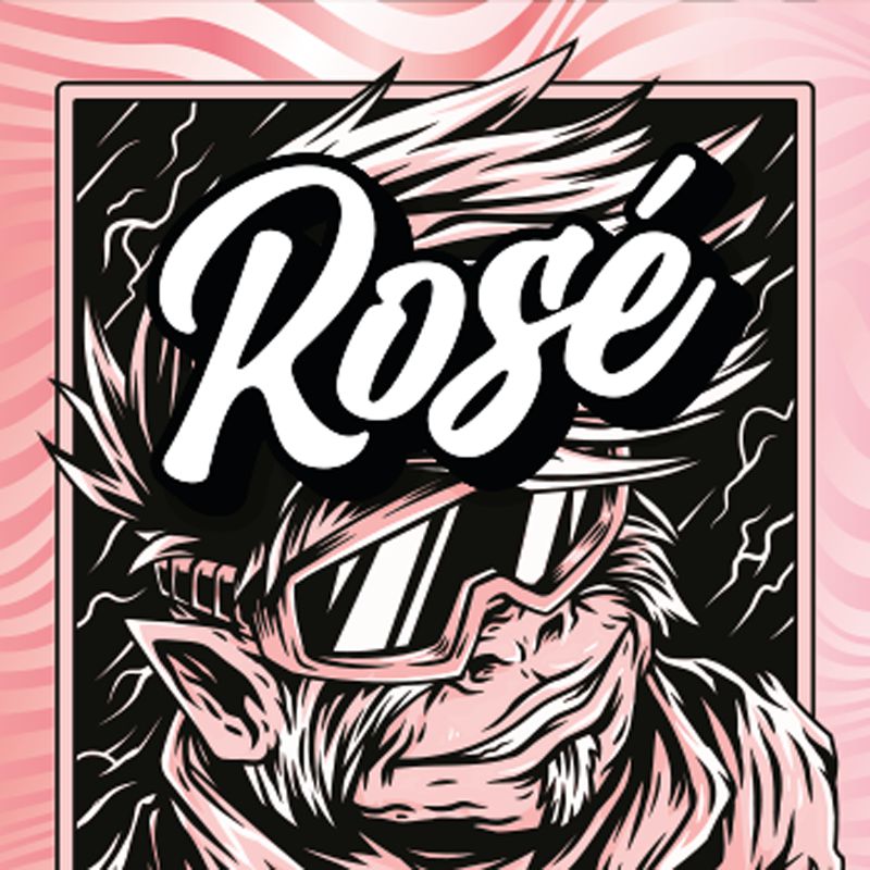 Monkeys Rosé Pfeifentabak 65g – Aprikose & Erdbeere | Made in Germany