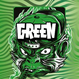 Monkeys Green Pfeifentabak 65g – Limette | Made in Germany