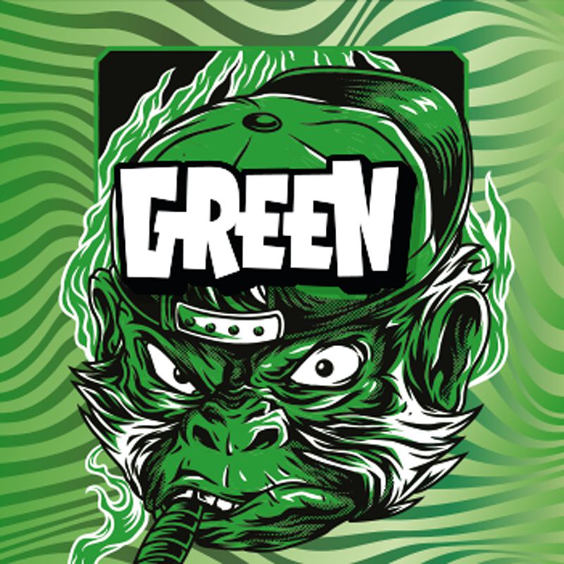 Monkeys Green Pfeifentabak 65g – Limette | Made in Germany Monkeys Green Pfeifentabak 65g – Limette | Made in Germany
