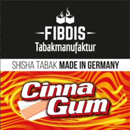 Fibdis Cinnagum Pfeifentabak 65g – Kaugummi & Zimt | Made in Germany