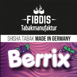 Fibdis Berrix Pfeifentabak 65g – Beerenmix & Menthol | Made in Germany