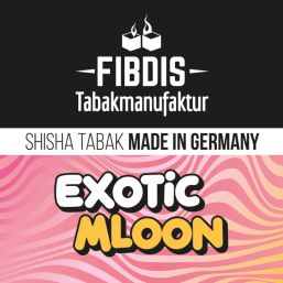 Fibdis Exotic Mloon Pfeifentabak 65g – Honigmelone, Drachenfrucht, Maracuja & Menthol