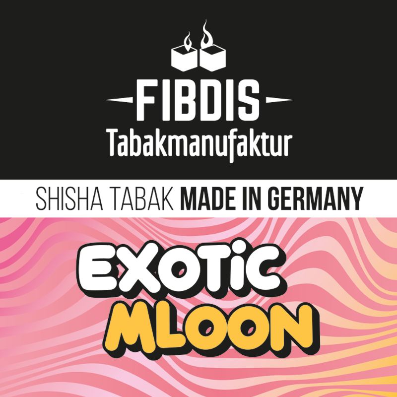 Fibdis Exotic Mloon Pfeifentabak 65g – Honigmelone, Drachenfrucht, Maracuja & Menthol Fibdis Exotic Mloon Pfeifentabak 65g – Honigmelone, Drachenfrucht, Maracuja & Menthol