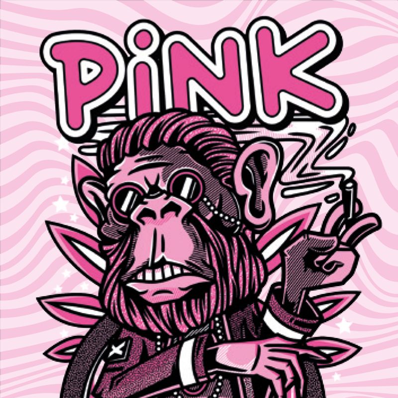 Monkeys Pink Pfeifentabak 65g – Drachenfrucht & Maracuja | Made in Germany Monkeys Pink Pfeifentabak 65g – Drachenfrucht & Maracuja | Made in Germany