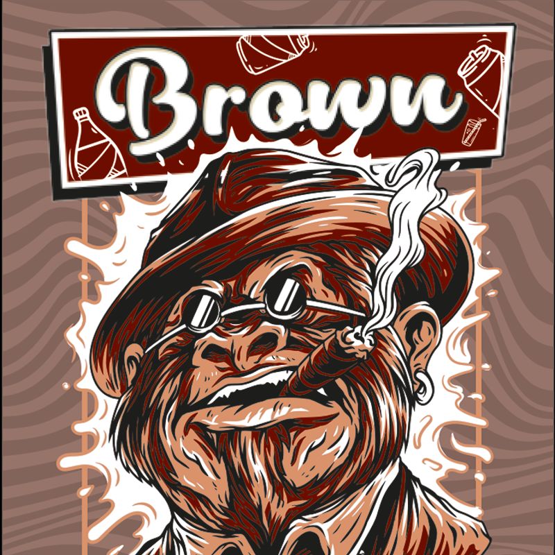 Monkeys Brown Pfeifentabak 65g – Cola, Limette & Saure Kracher | Made in Germany Monkeys Brown Pfeifentabak 65g – Cola, Limette & Saure Kracher | Made in Germany